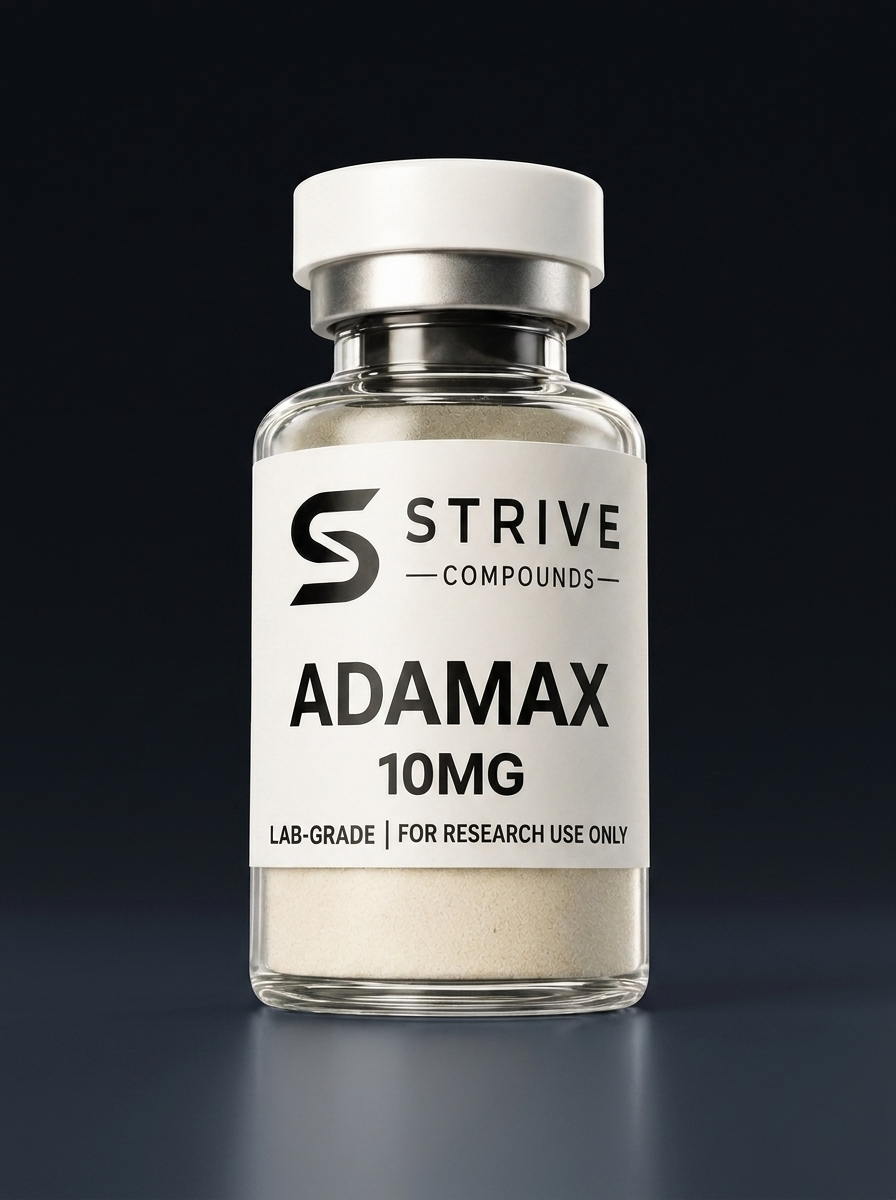 Adamax 10mg research vial
